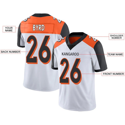 Custom C.Bengals White Personalized Design Your Own Name and Number for Men Women Youth Jerseys