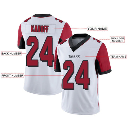 Custom A.Falcons White Personalized Design Your Own Name and Number for Men Women Youth Jerseys