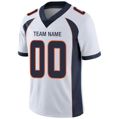 Custom D.Broncos White Personalized Design Your Own Name and Number for Men Women Youth Jerseys