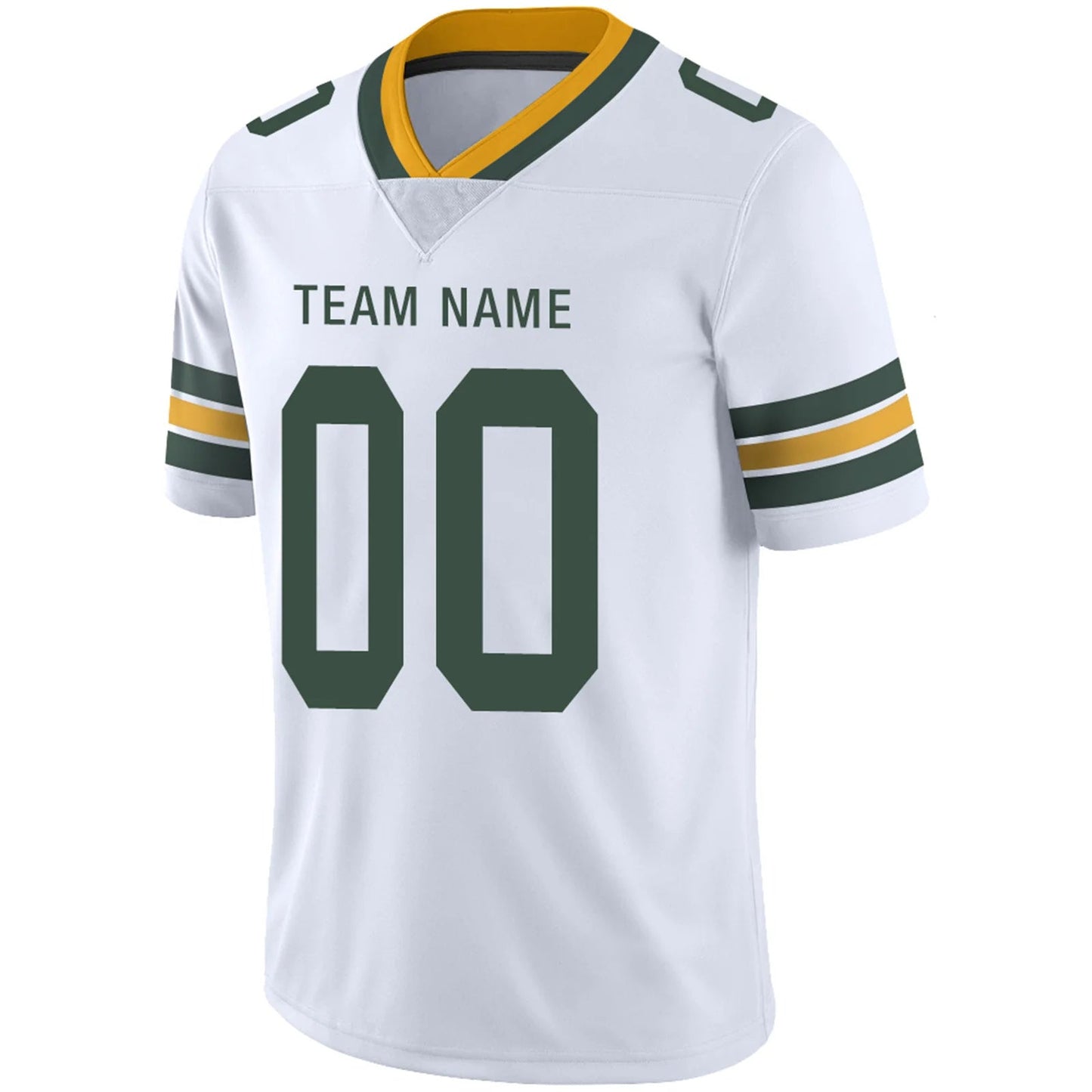 Custom GB.Packers White Personalized Design Your Own Name and Number for Men Women Youth Jerseys